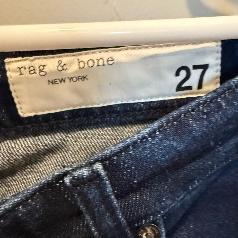 💋NWT💋 Rag & Bone Midnight‎ Blue Harlow Jeans - Picture 4 of 7